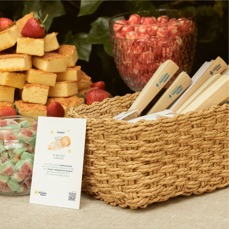 Detalle del abanico para bodas y eventos solidarios | Abanico presentado como regalo solidario - 10