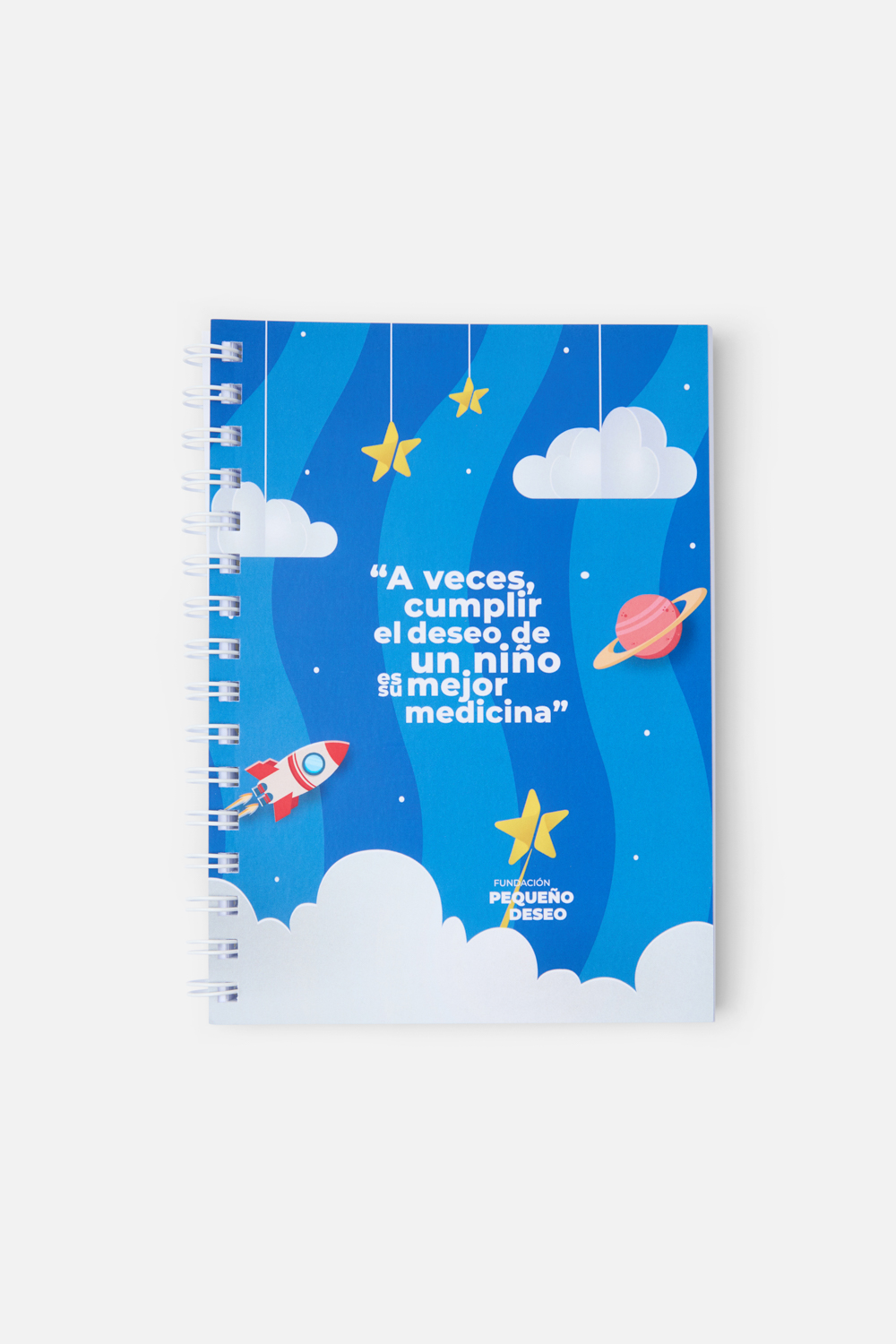 Cuaderno solidario de Fundación Pequeño Deseo