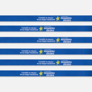Pack pulseras tela solidario de Fundación Pequeño Deseo
