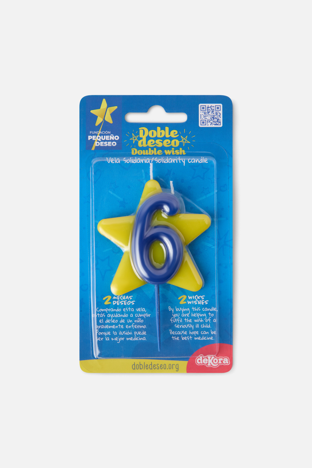Detalle del pack velas con número para bodas y eventos solidarios | Pack velas con número presentado como regalo solidario - 13