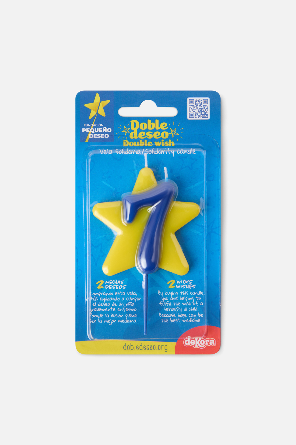 Detalle del pack velas con número para bodas y eventos solidarios | Pack velas con número presentado como regalo solidario - 15